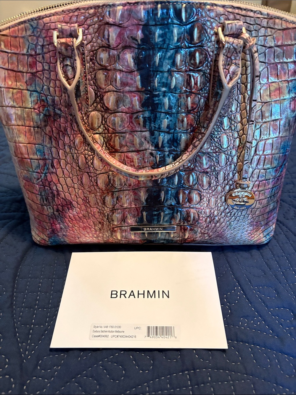 Brahmin Duxbury Satchel Intution Melbourne.